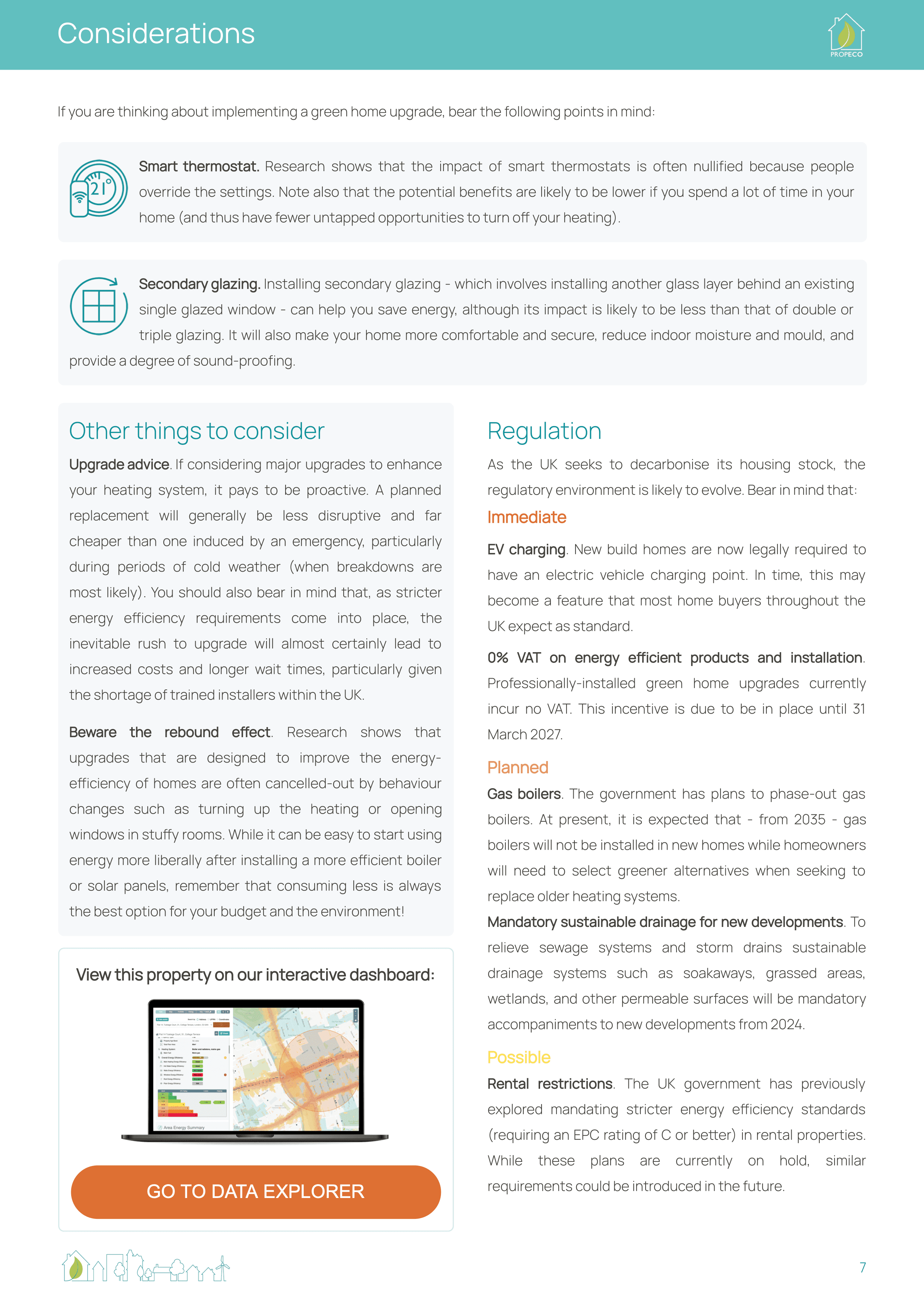 Sample report page