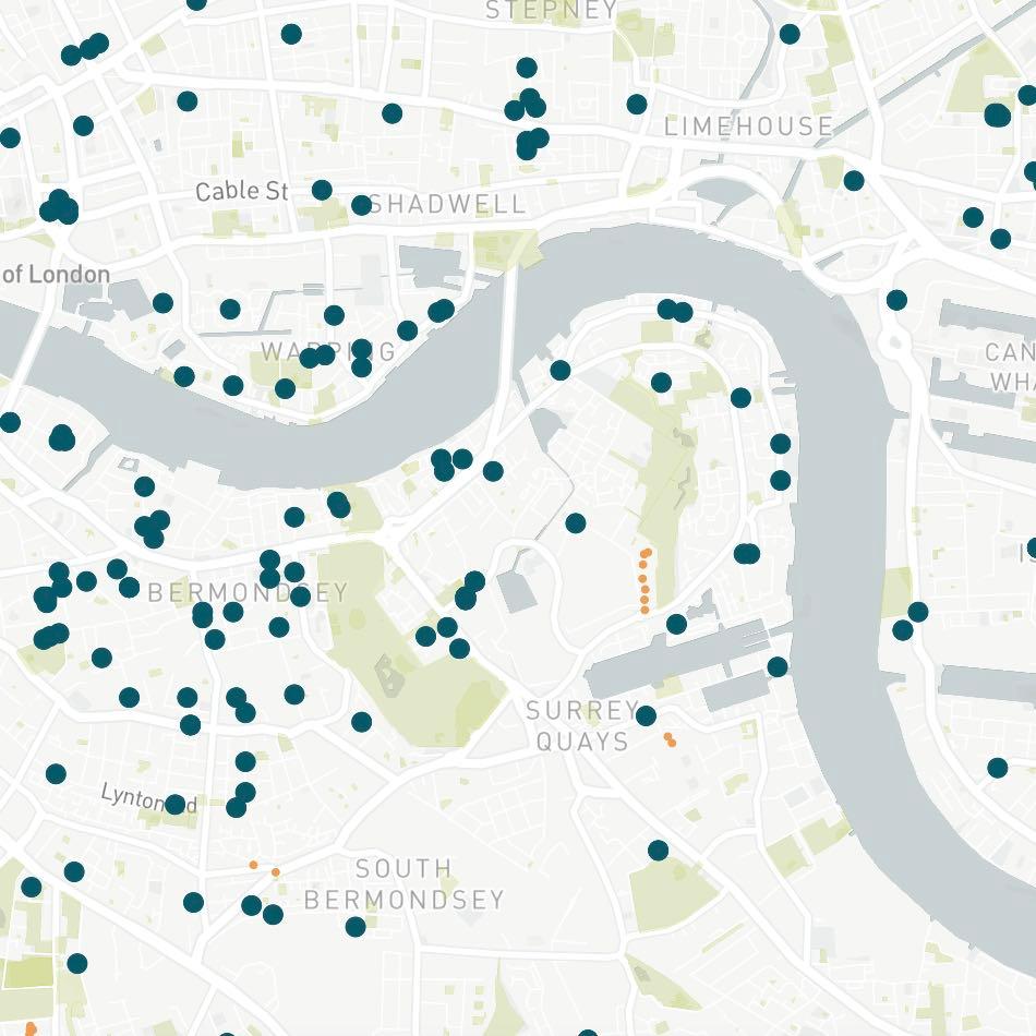 Points of interest map example